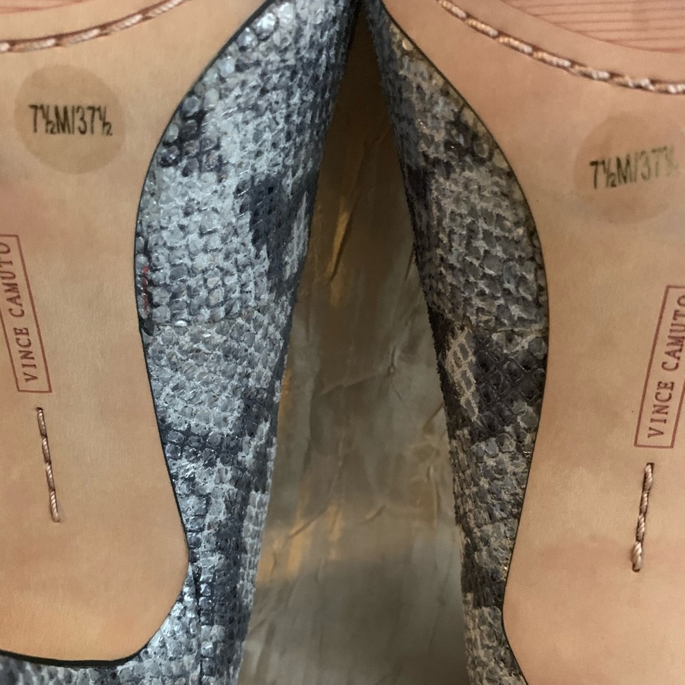 Vince Camuto Python Heels - image 4